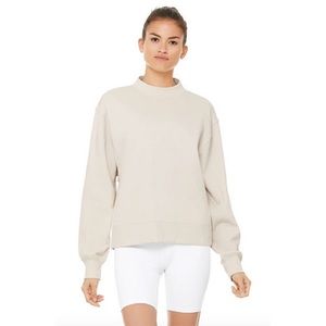 Alo Yoga Freestyle Sweatshirt in Bone